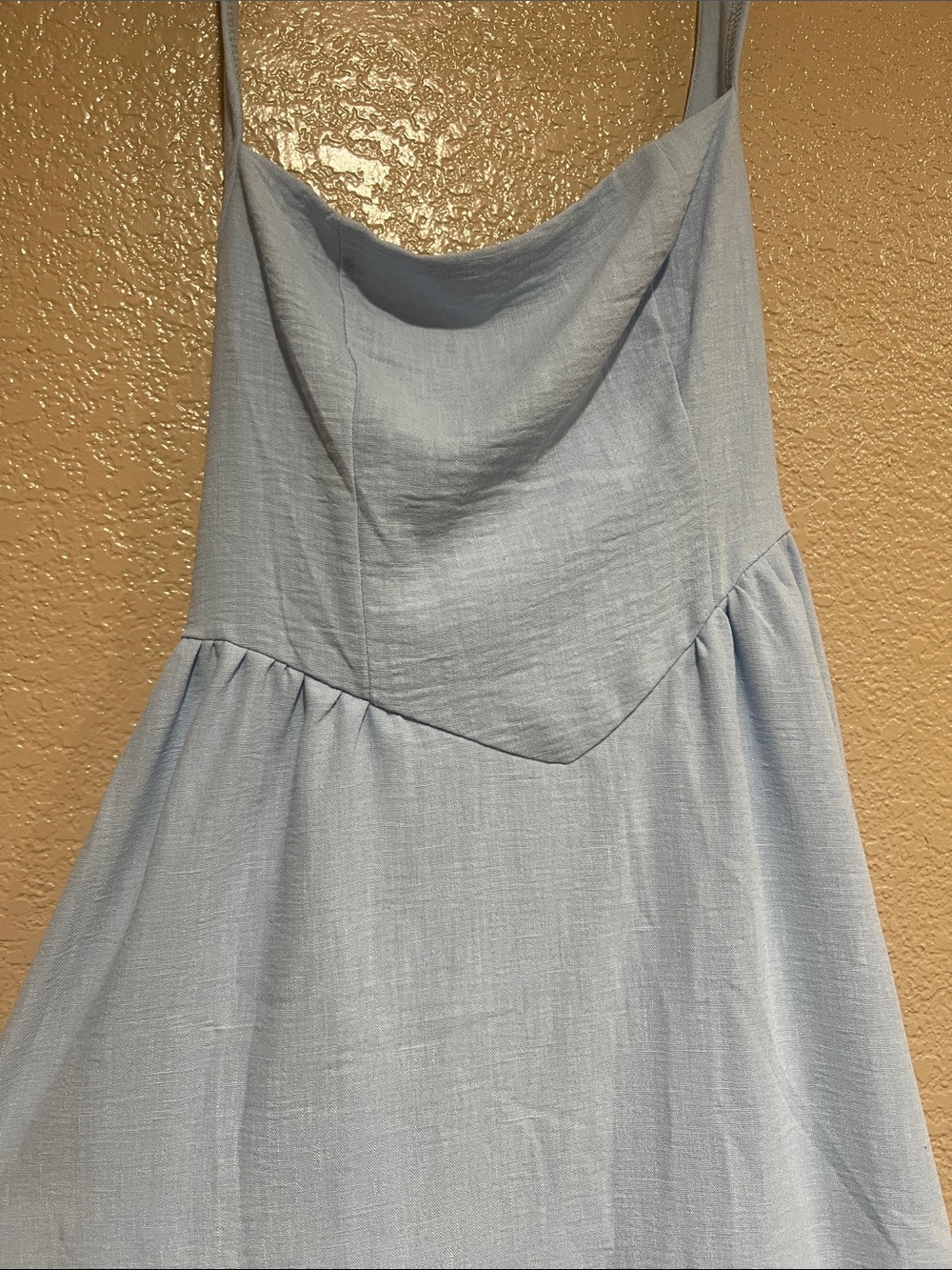 SHEIN Light Blue Halter Midi Dress - Picture 8 of 11